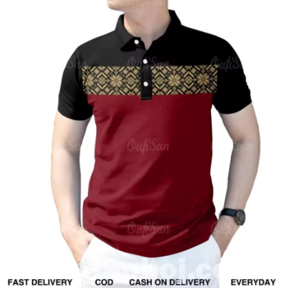 Half Sleeve Polo Shirt for Men – PK Cotton – Skin Print